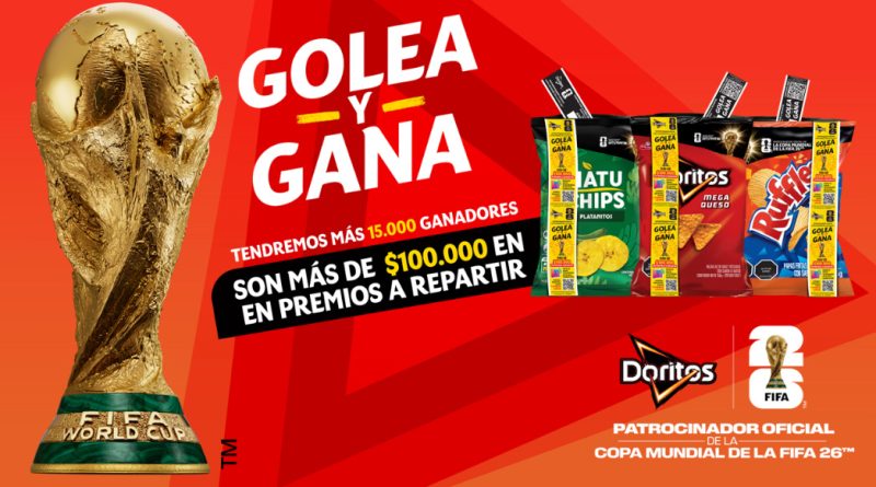 Doritos enciende la fiebre mundialista con «Golea y Gana»